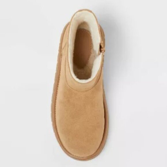 May Suede Boots with Memory Foam Insole - Universal Thread, Size 7 - Picture 5 of 9